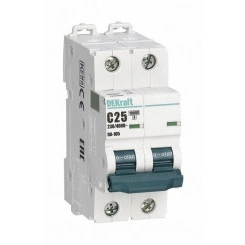 Выключатель автоматический модульный 2п C 1А 10кА ВА-105 SchE 13160DEK Выключатель автоматический модульный 2п C 1А 10кА ВА-105 SchE 13160DEK