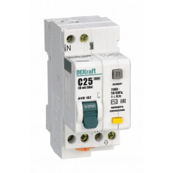 Выключатель автоматический дифференциального тока 2п C 6А 30мА тип AC 4.5кА ДИФ-102 2мод. SchE 16001DEK