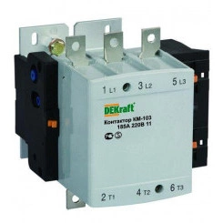 Контактор КМ-103 225А 220В AC3 1НО+1НЗ SchE 22156DEK
