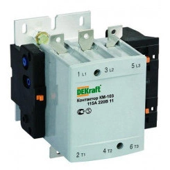 Контактор КМ-103 150А 380В AC3 1НО+1НЗ SchE 22153DEK