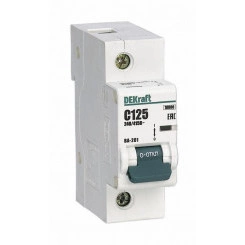 Выключатель автоматический модульный 1п D 80А 10кА ВА-201 SchE 13014DEK