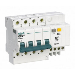 Выключатель автоматический дифференциального тока 4п C 50А 300мА тип AC 4.5кА ДИФ-101 SchE 15048DEK
