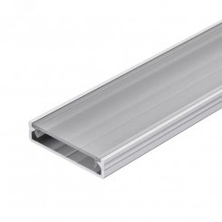 Профиль AЛм-FLAT-S-2000 ANOD (Алюминий)