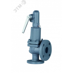 Клапан предохранительный чугунный фланцевый ПРЕГРАН КПП 496-01-16-ЗН-080x125- 6,6 ДУ 80х125РУ 16предохр.