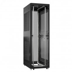 Шкаф серверный 52U 800х1200 передняя дверь: без. задняя дверь: двустворчатая перфорированная IP20. боковые панели: перфорированные. цвет: черный RAL9005 