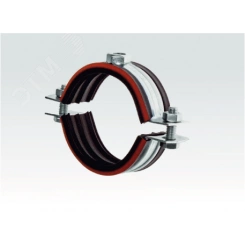 Хомут высокой нагрузки Mayer д/труб 18' (447-463мм) гайка М12 и уплотн. с красной полосой Хомут высокой нагрузки Mayer д/труб 18' (447-463мм) гайка М12 и уплотн. с красной полосой