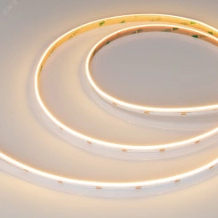 Лента COB-S-X480-8mm 24V Warm3000 (6 W/m, IP20, 5m) (Arlight, боковое свечение)