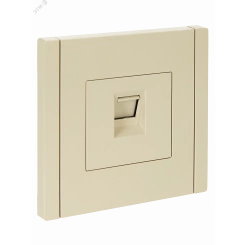 FORTE&PIANO Розетка компьютерная RJ45 кат.5E FP432 ваниль IEK FORTE&PIANO Розетка компьютерная RJ45 кат.5E FP432 ваниль IEK