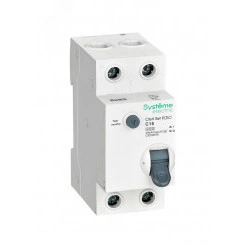 Выключатель автоматический диф. тока (АВДТ) 1P+N С 16А 6kA 30мА Тип-AС 230В City9 Set Выключатель автоматический диф. тока (АВДТ) 1P+N С 16А 6kA 30мА Тип-AС 230В City9 Set