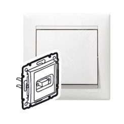 VALENA Розетка HD15 белый VALENA Розетка HD15 белый