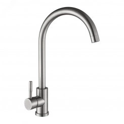 Смеситель для кухни шар. с высоким изливом, нержавеющая сталь Смеситель для кухни шар. с высоким изливом, нержавеющая сталь