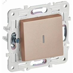 SKANDY Выключатель 1-клавишный с индикацией 10А SK-V07Sa песочный IEK SKANDY Выключатель 1-клавишный с индикацией 10А SK-V07Sa песочный IEK
