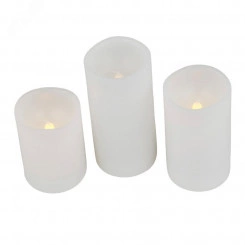 Фигура светодиодная Свеча на батарейках 2АА (не в/к) в составе набора из 3 штук 1 светодиод Теплый ULD-F050 WARM WHITE CANDLE SET3
