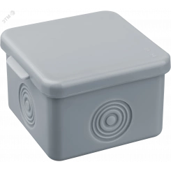 Коробка NSS-DB-65-65-45-GR распаячная открытого монтажа без мембран 65х65х45 Коробка NSS-DB-65-65-45-GR распаячная открытого монтажа без мембран 65х65х45