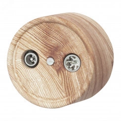 Розетка Лизетта R/TV-SAT проходная, пластик, цвет Карельская Сосна Розетка Лизетта R/TV-SAT проходная, пластик, цвет Карельская Сосна