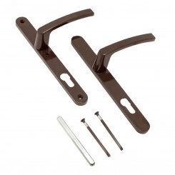 Комплект ручек ЛДМ FURAL 92.70.25.02.8017 корич.с пружин. м/о 92 под пальчики для узкопроф. Комплект ручек ЛДМ FURAL 92.70.25.02.8017 корич.с пружин. м/о 92 под пальчики для узкопроф.