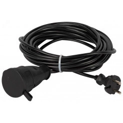 Удлинитель силовой в бухте 1 розетка без заземления 10м ПВС 2x0.75мм2 GREEN LINE BUH-6-10m Greenline ЭРА