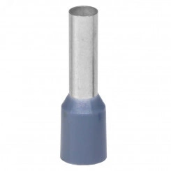 Наконечник-гильза 4-18мм с изолированным фланцем, серый Наконечник-гильза 4-18мм с изолированным фланцем, серый