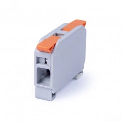 Клемма соединительная универсальная проходная 1 полюс с рычагом на DIN-рейку 25.0 (1шт) Клемма соединительная универсальная проходная 1 полюс с рычагом на DIN-рейку 25.0 (1шт)