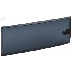 Дверца для корпуса пластикового ЩРН(В)-П-12 IP41 черная прозрачная TEKFOR Дверца для корпуса пластикового ЩРН(В)-П-12 IP41 черная прозрачная TEKFOR