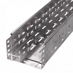 Лоток перфорированный Стандарт 150х100х3000 (1,0 мм) (6 м/уп) Лоток перфорированный Стандарт 150х100х3000 (1,0 мм) (6 м/уп)