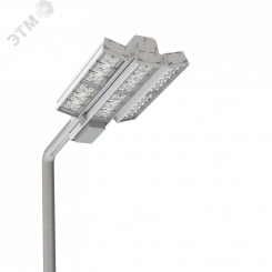 Светильник светодиодный для охранного периметра Cerberus 150 Вт консольный 4000 К IP67 сухой контакт RAL7045 серый