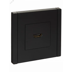 FORTE&PIANO Розетка HDMI FP140 черный IEK