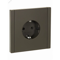 FORTE&PIANO Розетка 1-местная с заземлением без защитных шторок безвинтовое крепление 16А FP314 серый IEK FORTE&PIANO Розетка 1-местная с заземлением без защитных шторок безвинтовое крепление 16А FP314 серый IEK