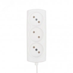 Удлинитель PROconnect STANDARD 3 гнезда, 1.5 м, 2х0.75 мм, б/з, белый
