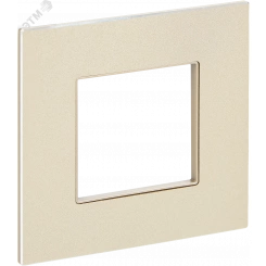 SKANDY Рамка 1-местная SK-F31Sh металл шампань IEK