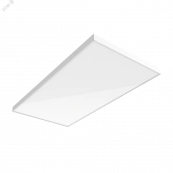 Светодиодный светильник A300 2.0 офисный встраиваемый/накладной 1195х595х50 мм 70 ВТ 5000 K IP40 с рассеивателем призма