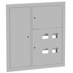 Щит этажный 4 кв. RAL9003 со слаботочным отсеком слева (1000х950х160) PROxima