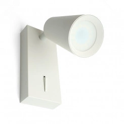 Светильник ДБО GU10 без лампы наклонный с выключателем белый Светильник ДБО GU10 без лампы наклонный с выключателем белый