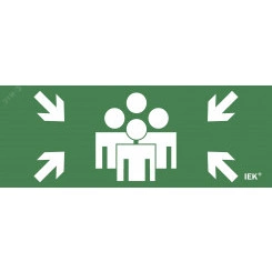 Этикетка самоклеящаяся 240х90мм ''Место сбора'' IEK Этикетка самоклеящаяся 240х90мм ''Место сбора'' IEK