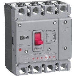 Силовой автоматический выключатель с электронным расцепителем 4P 160А 70кА ВА-353E Силовой автоматический выключатель с электронным расцепителем 4P 160А 70кА ВА-353E