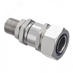 Ввод кабельный взрывозащищенный для монтажа кабелем вметаллорукаве КВМ20(нерж) Ввод кабельный взрывозащищенный для монтажа кабелем вметаллорукаве КВМ20(нерж)