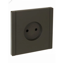 FORTE&PIANO Розетка 1-местная без заземления без защитных шторок винтовое крепление 10А FP318 серый IEK FORTE&PIANO Розетка 1-местная без заземления без защитных шторок винтовое крепление 10А FP318 серый IEK