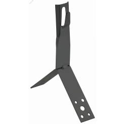 Держатель проводника круглого 6-8мм для конька h=100мм оцинкованная сталь TD IEK