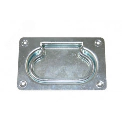 Ручка-скоба Кунгур 140х90 (скрытая) для погреба цинк Ручка-скоба Кунгур 140х90 (скрытая) для погреба цинк