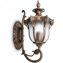 Светильник НБУ-60w вверх Е27 IP44 черное золото Светильник НБУ-60w вверх Е27 IP44 черное золото