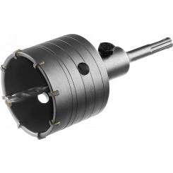 Коронка по бетону с оснасткой, 73 мм, SDS - Plus, 8Т Коронка по бетону с оснасткой, 73 мм, SDS - Plus, 8Т