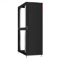 Шкаф серверный 45U 600х1200 передняя дверь: одностворчатая глухой металл IP51. задняя дверь: без. боковые панели: без. цвет: черный RAL9005 