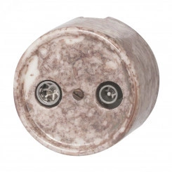 Розетка Лизетта R/TV-SAT проходная, керамика, цвет мрамор Розетка Лизетта R/TV-SAT проходная, керамика, цвет мрамор