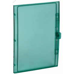 Дверца для корпуса пластикового КМПн-36 IP65 зеленая прозрачная TEKFOR Дверца для корпуса пластикового КМПн-36 IP65 зеленая прозрачная TEKFOR