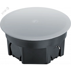 Коробка NSS-DB-SW-100-50-BL распаячная скрытого монтажа с завинчивающейся крышкой черная d100х50 Коробка NSS-DB-SW-100-50-BL распаячная скрытого монтажа с завинчивающейся крышкой черная d100х50