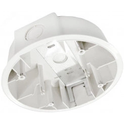 Установочный корпус для потолочной установки оповещателей серии EXCEDER, пластиковый, белого цвета. Установочный корпус для потолочной установки оповещателей серии EXCEDER, пластиковый, белого цвета.