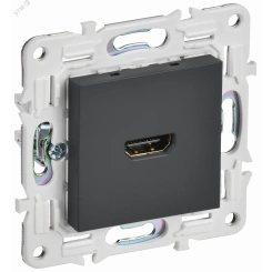 SKANDY Розетка HDMI SK-H01G графит IEK