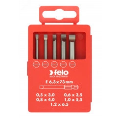 Набор бит SL Industrial 73 мм в кейсе, 5 шт Набор бит SL Industrial 73 мм в кейсе, 5 шт