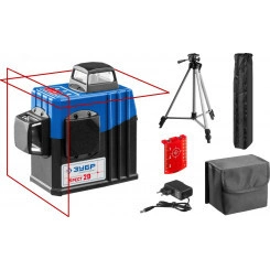 Нивелир лазерный 2х360град., 20м/70м, точн. +/-0,3 мм/м, штатив КРЕСТ 2D №2 Нивелир лазерный 2х360град., 20м/70м, точн. +/-0,3 мм/м, штатив КРЕСТ 2D №2