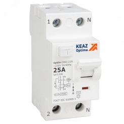 Выключатель дифференциального тока (УЗО) без защиты от сверхтоков 2П 40А 300мА AС 4,5кА OptiDin DM63-2440-AC-4,5-УХЛ4 Выключатель дифференциального тока (УЗО) без защиты от сверхтоков 2П 40А 300мА AС 4,5кА OptiDin DM63-2440-AC-4,5-УХЛ4